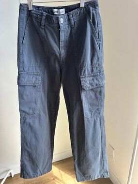 Zara Slate Blue Cargo Pants